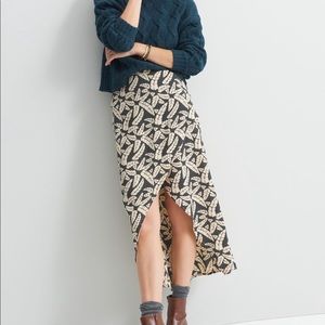 Anthropologie Zoe’s High-Low MIDI Skirt